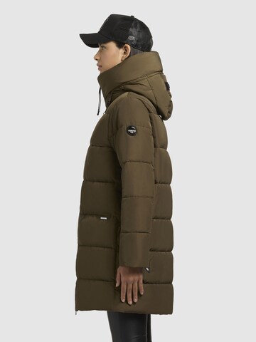 khujo - Sobretudo de inverno 'Phia' em verde