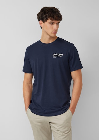 T-Shirt s.Oliver en bleu