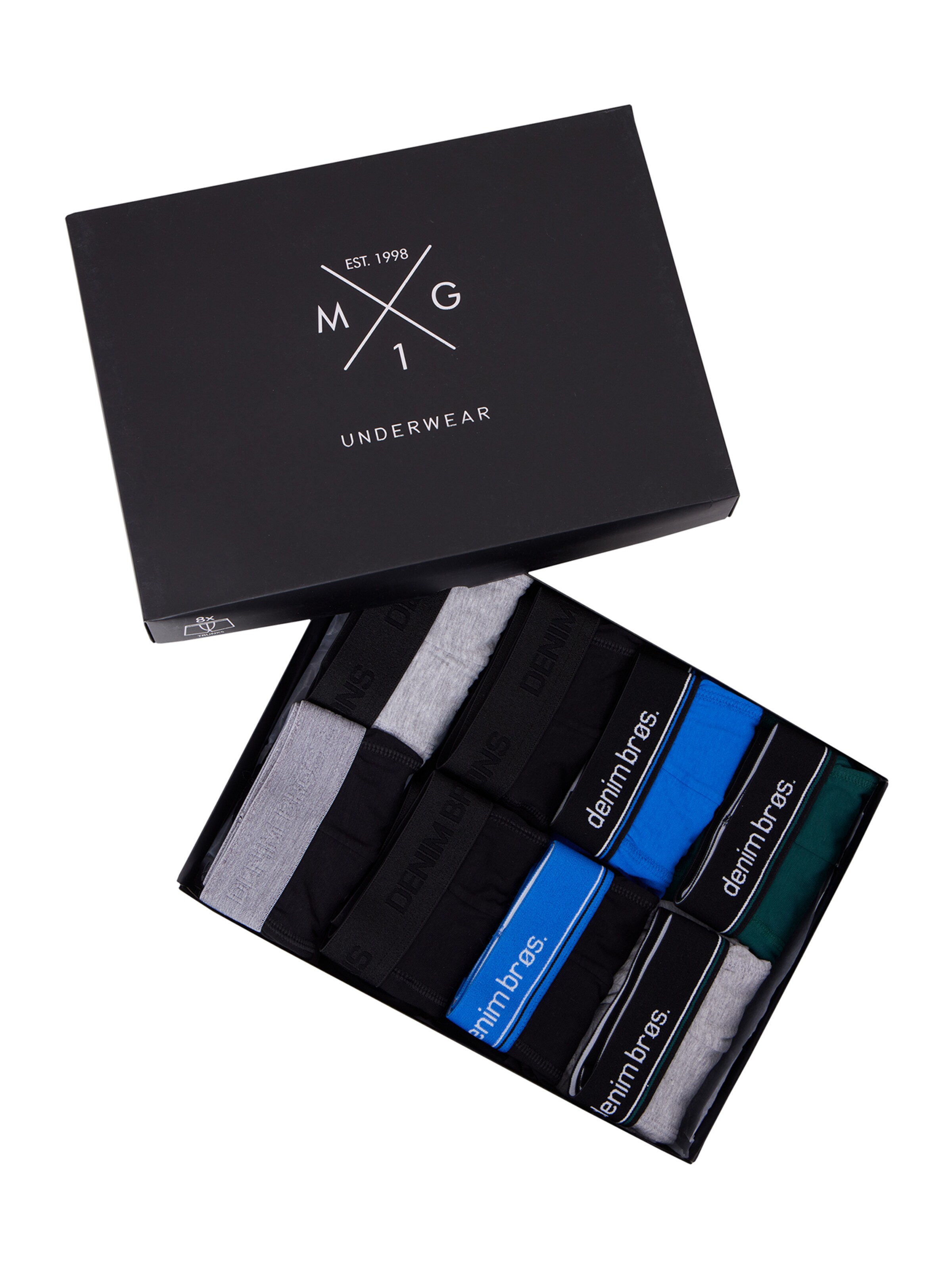 MG-1 - Calzoncillo boxer en Mezcla de colores