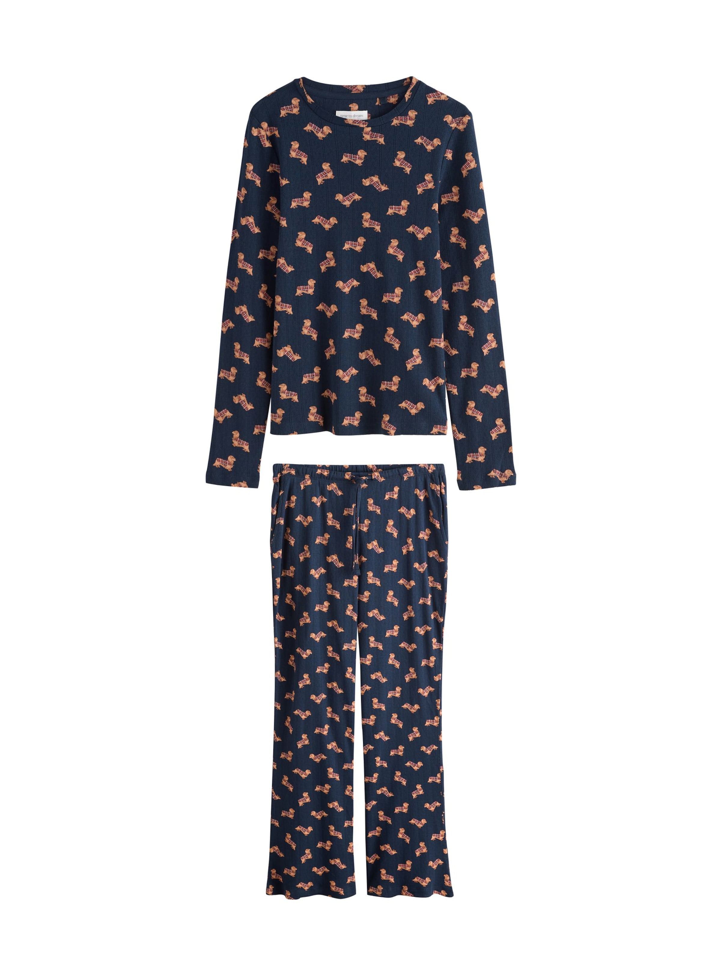 Pyjama Next en bleu : devant