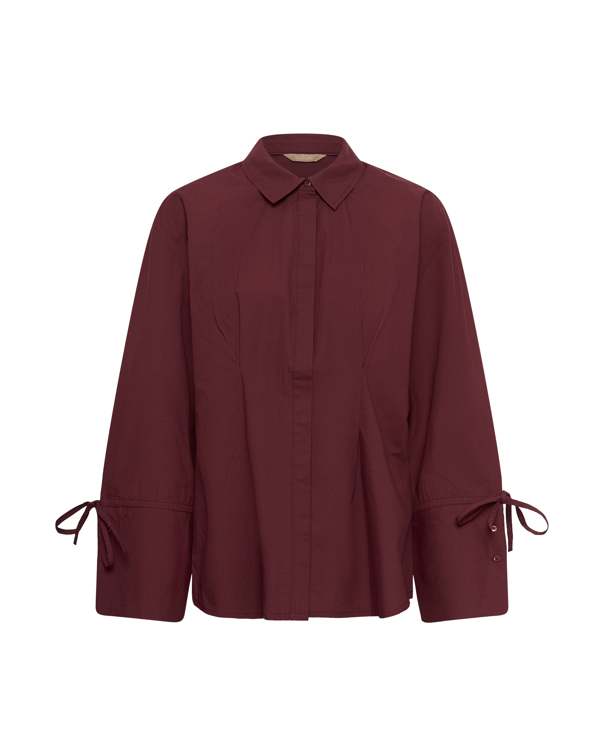 CULTURE Blouse 'Allison Olena' in Rood: voorkant