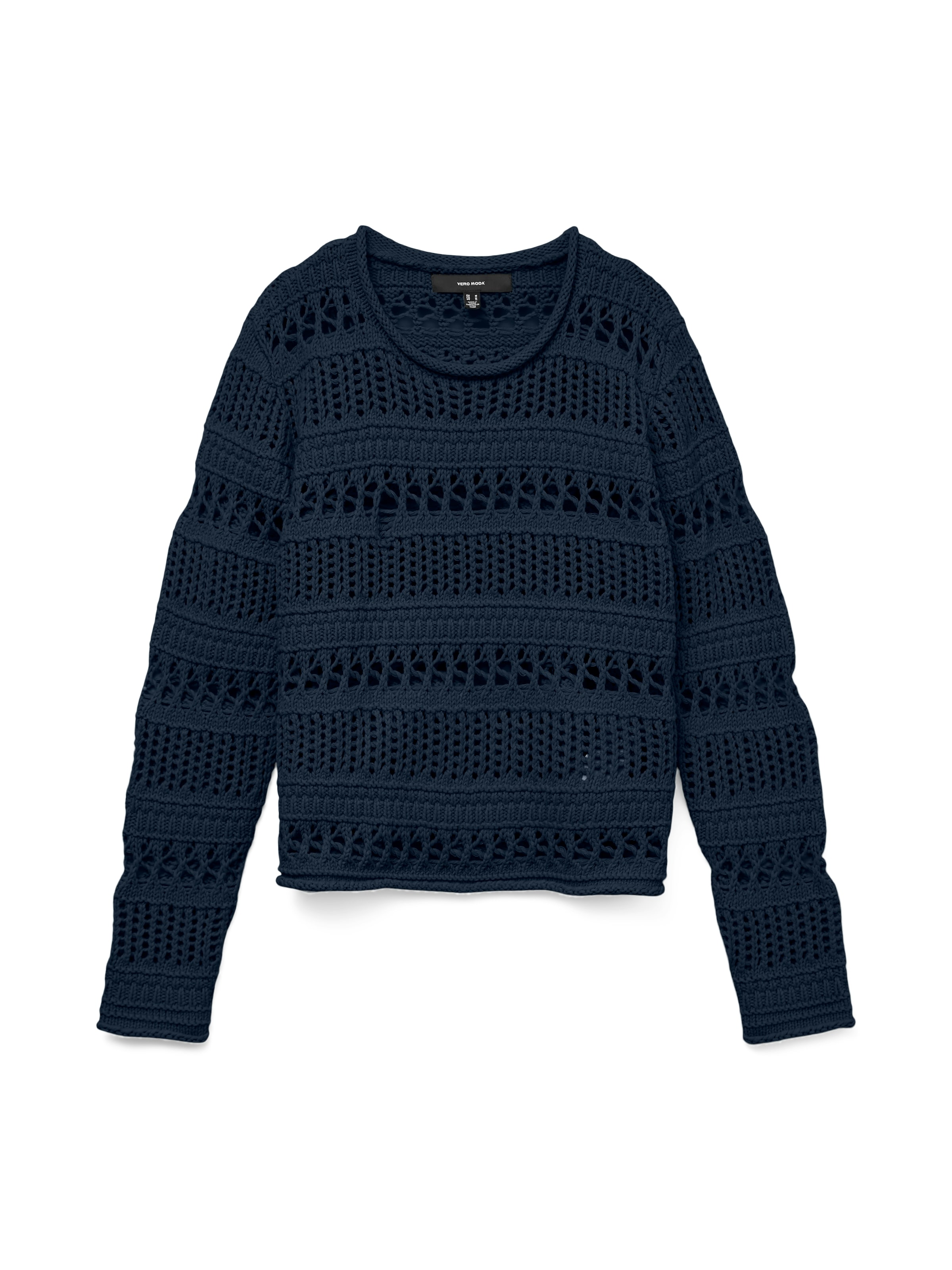 VERO MODA Trui 'VMMADAGASCAR' in Blauw: voorkant