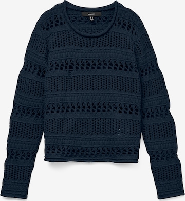 VERO MODA Свитер 'VMMADAGASCAR' в Синий: спереди