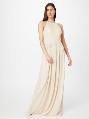 Robe de soirée STAR NIGHT en beige