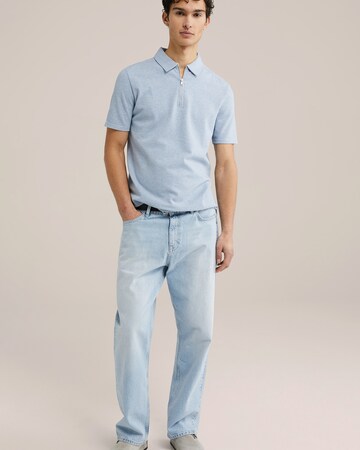 WE Fashion Poloshirt in Blau