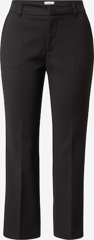 PULZ Jeans Tapered Pants 'BINDY' in Black: front
