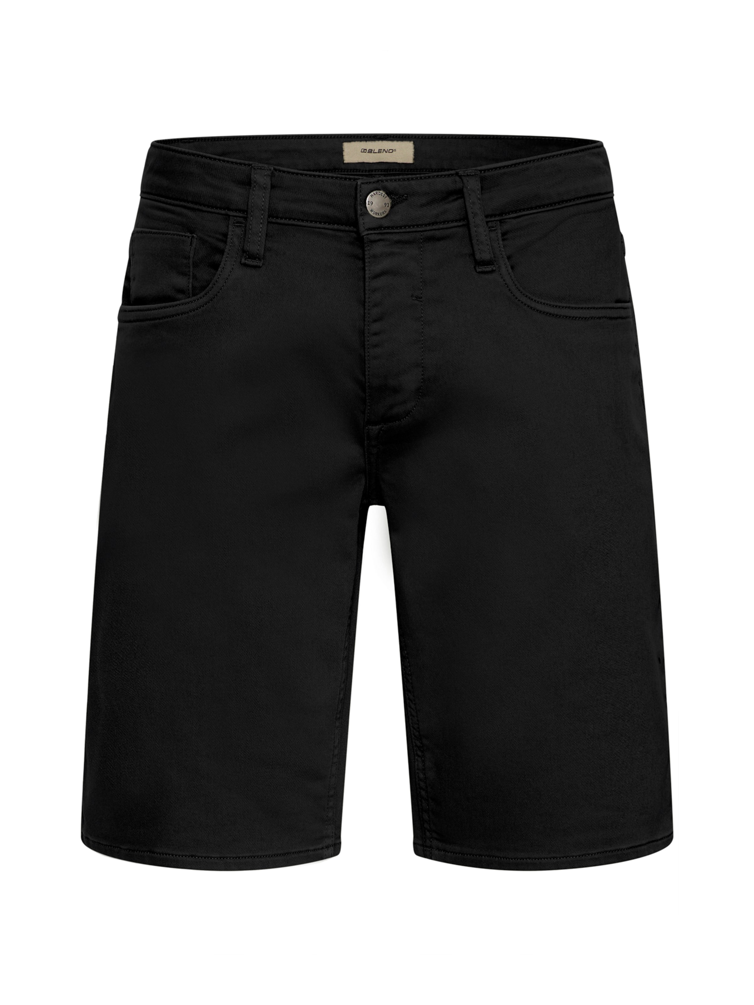 BLEND - Calças de ganga 'BHBLIZZARD' em preto: frente