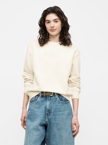 Calvin Klein Jeans Tréning póló - fehér: elől