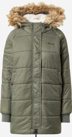 BENCH Χειμερινό παλτό 'ARIELE' σε πράσινο: μπροστά