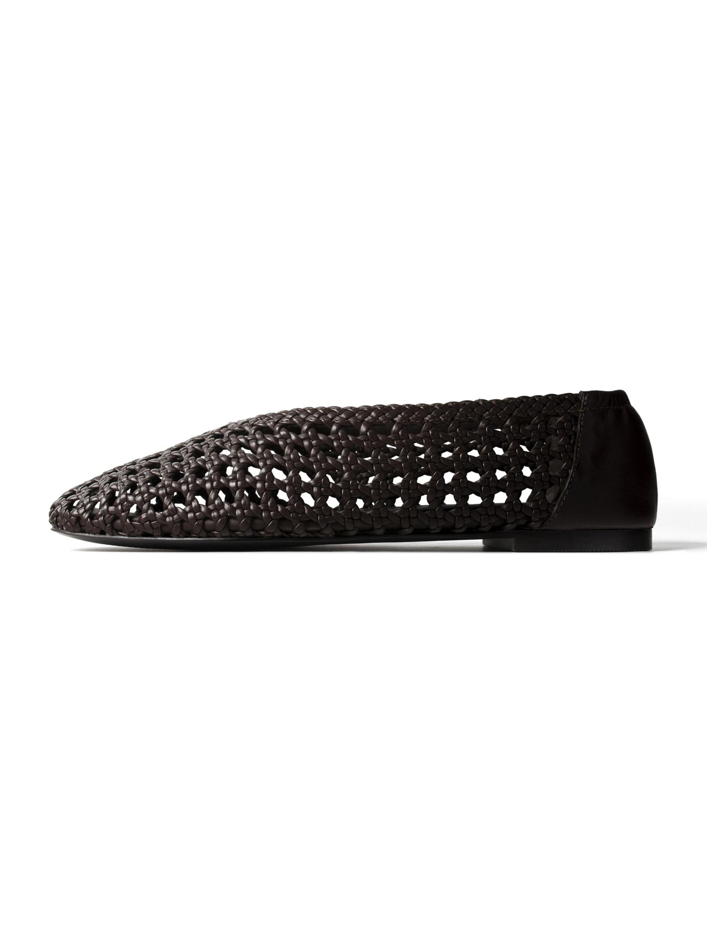 L37 HANDMADE SHOES Huisschoenen 'REMEMBER THIS MORNING' in Bruin: voorkant