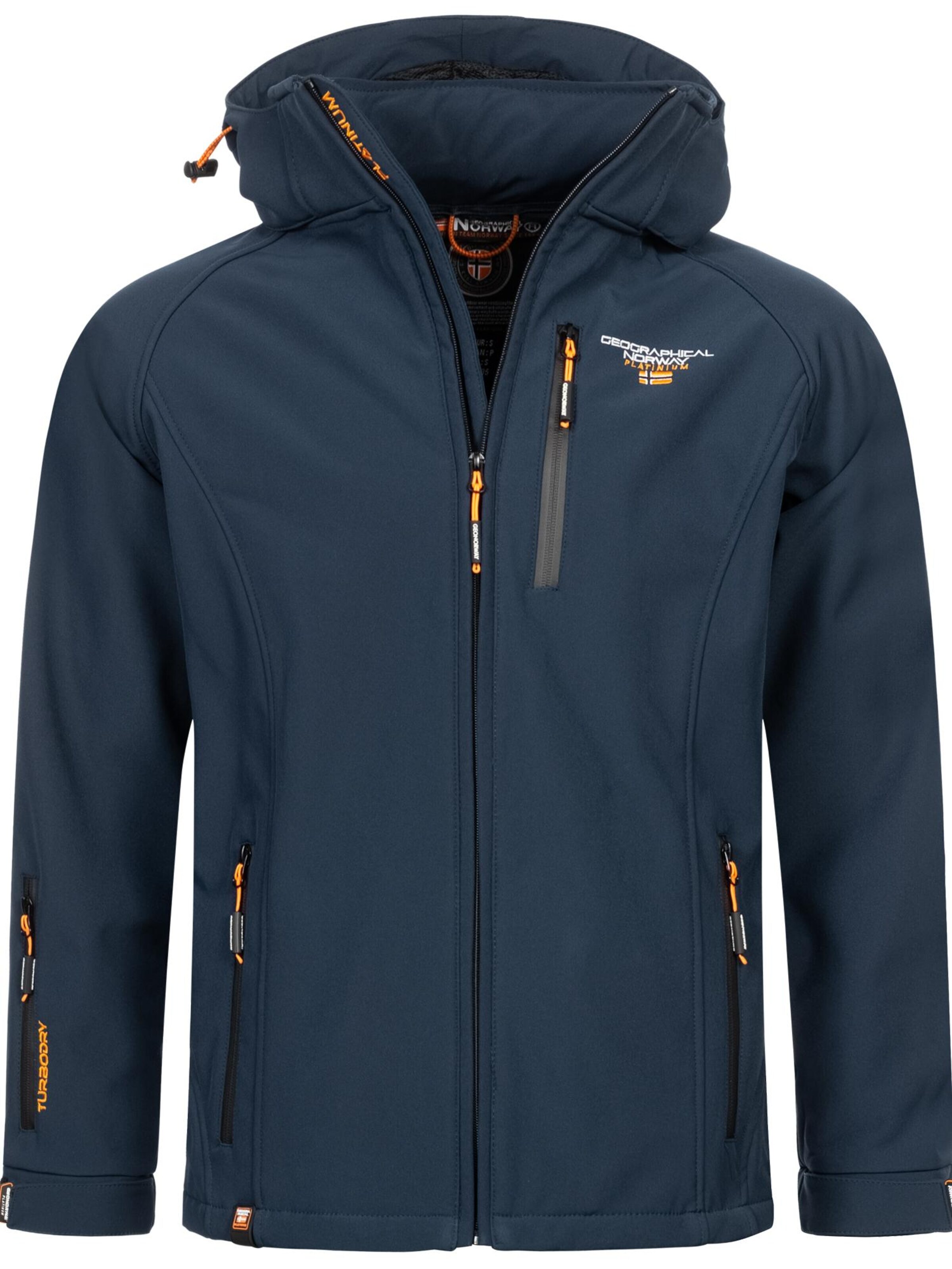 GEOGRAPHICAL NORWAY Übergangsjacke 'Herren Herbst Winter Jacke Softshell Jacke Outdoor Regen Übergangs'‌‌‌‌‌ in 5XL in navy, Produktansicht