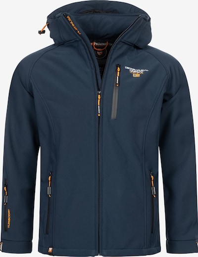 GEOGRAPHICAL NORWAY Übergangsjacke 'Herren Herbst Winter Jacke Softshell Jacke Outdoor Regen Übergangs' in 5XL in navy, Produktansicht