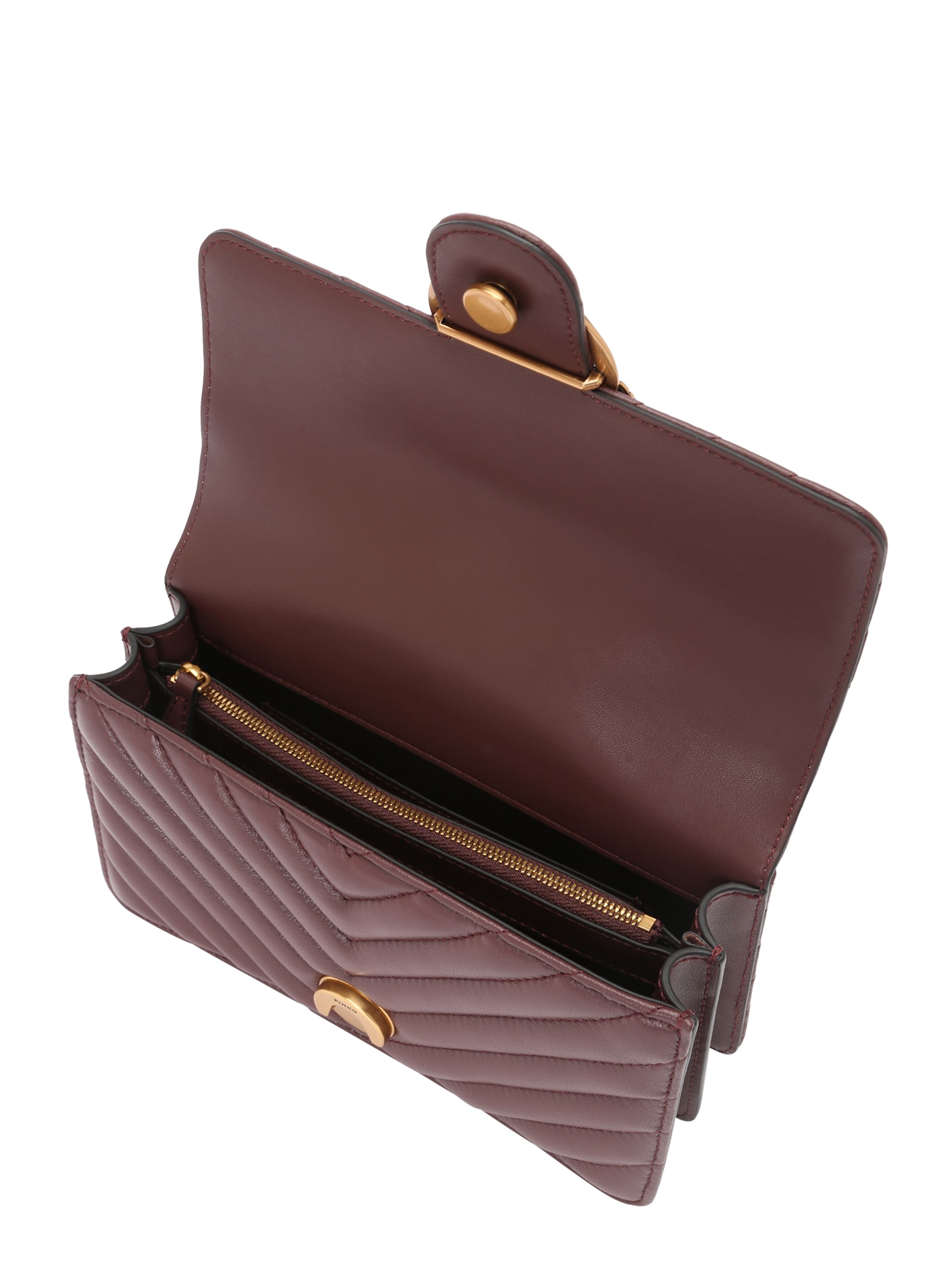 PINKO Сумка через плечо 'Love One' в Красный