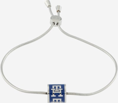 TOMMY HILFIGER Armband 'BARREL' in de kleur Enziaan / Zilver, Productweergave