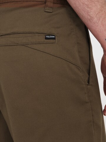 Volcom Regular Chino Pants in Brown