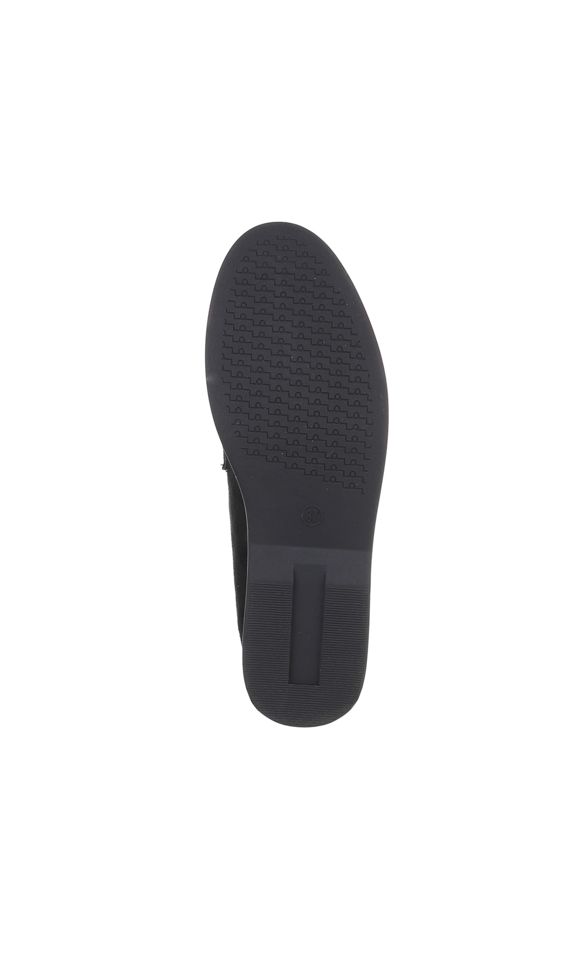 Ital-Design Slipper in Schwarz
