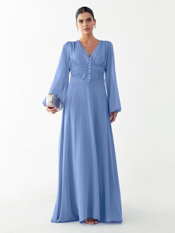 Willa Kleid 'Tilly' in Blau: Vorderseite