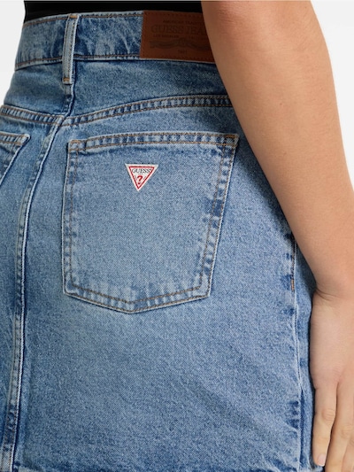 GUESS JEANS Suknja u plavi traper, Pregled proizvoda
