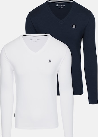 Ombre Shirt in Blue: front
