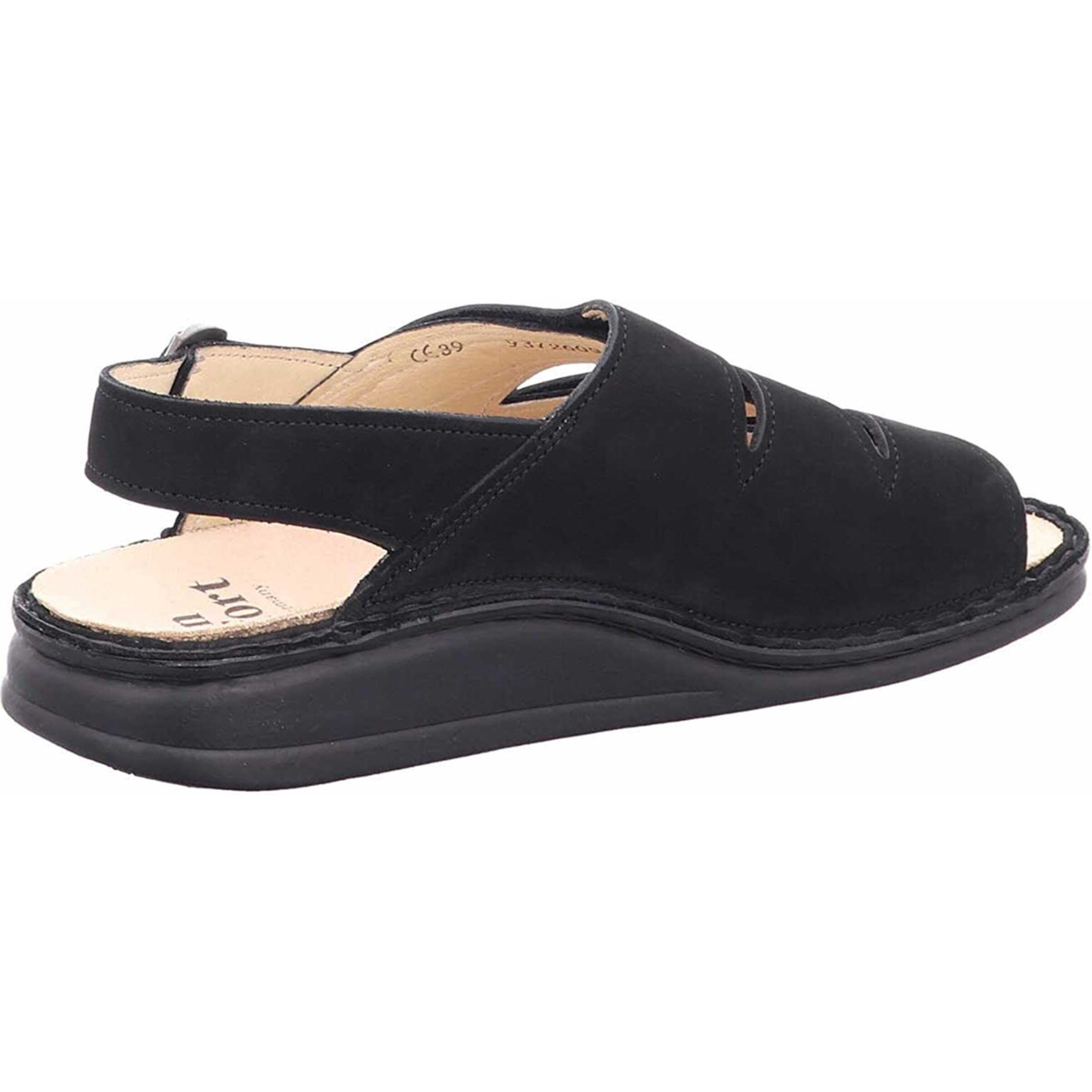 Finn Comfort Sandale 'Sylt' in Schwarz