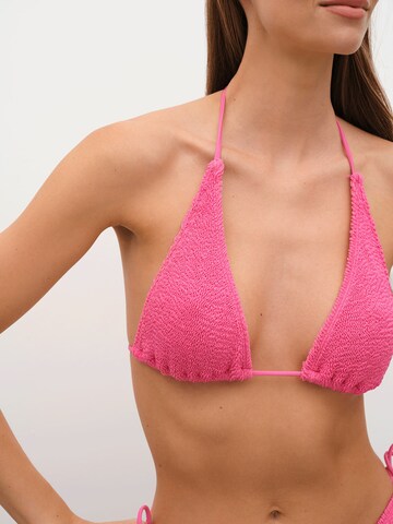 Triangolo Top per bikini 'Leyla' di RÆRE by Lorena Rae in rosa