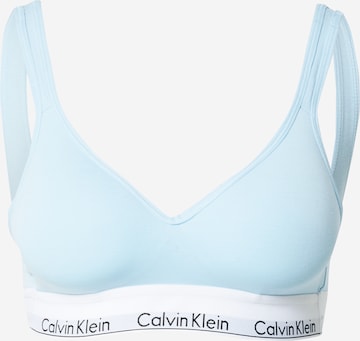 Calvin Klein UnderwearGrudnjak - plava boja: prednji dio