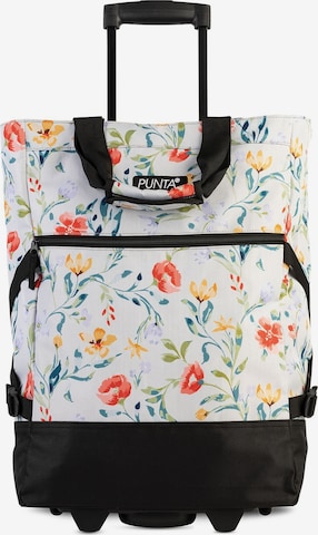 Trolley 'Print' di Punta in arancione: frontale
