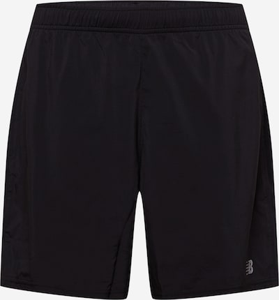 new balance Pantalon de sport 'Core Run 2' en noir / blanc, Vue avec produit