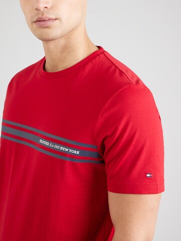 T-Shirt TOMMY HILFIGER en rouge