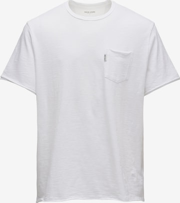 T-Shirt Salsa Jeans en blanc : devant