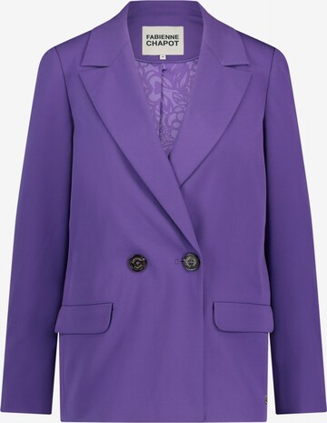 Fabienne Chapot Blazer in Purple: front