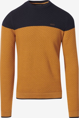 Pull-over KOROSHI en orange : devant