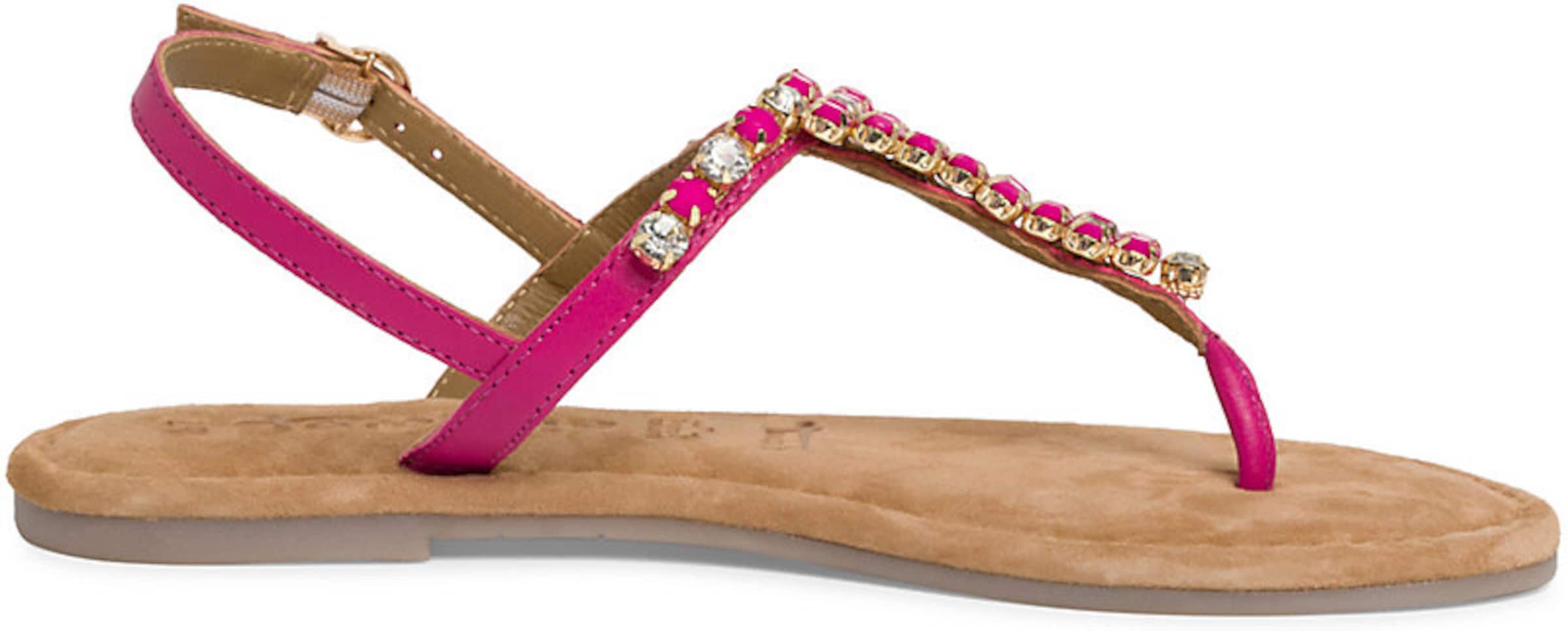 Tamaris Sandals 'Woms' in Pink