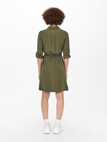 ONLY - Vestido camisero 'Acadia-Aris' en verde