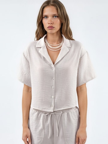Camicia da donna di Busem in grigio