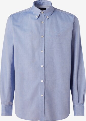 Coupe regular Chemise business North Sails en bleu : devant