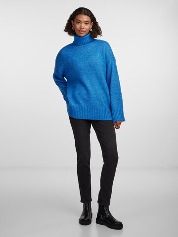 PIECES Pullover 'NANCY' in Blau