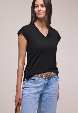 STREET ONE Shirt in Black: front