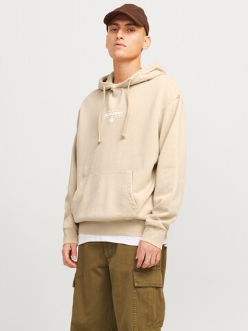 JACK & JONES Μπλούζα φούτερ 'JPRBLUAXTON' σε γκρι: μπροστά