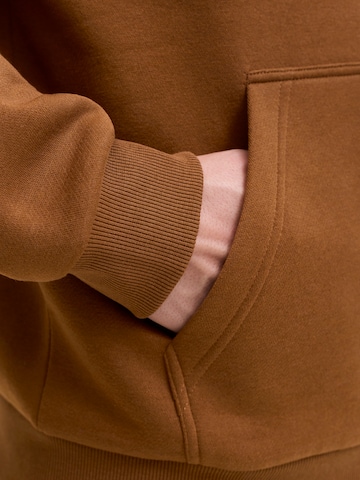 JACK & JONES - Sudadera 'JJEBRADLEY' en marrón