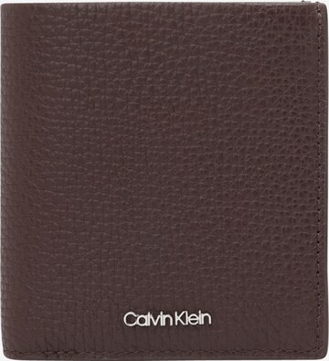 Calvin Klein Wallet in Brown: front