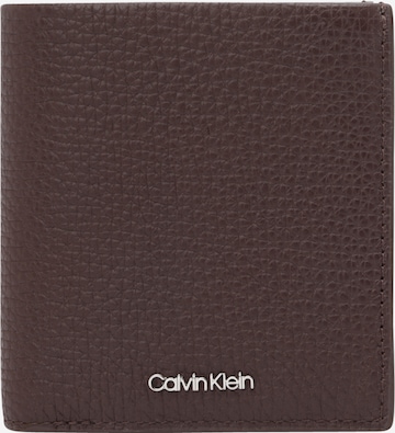 Calvin Klein Portmonetka w kolorze brązowy: przód