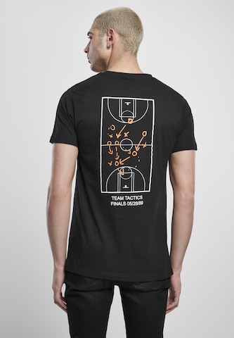 Mister Tee Shirt 'Team Tactics' in Zwart