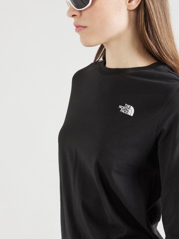 THE NORTH FACE T-shirt i svart