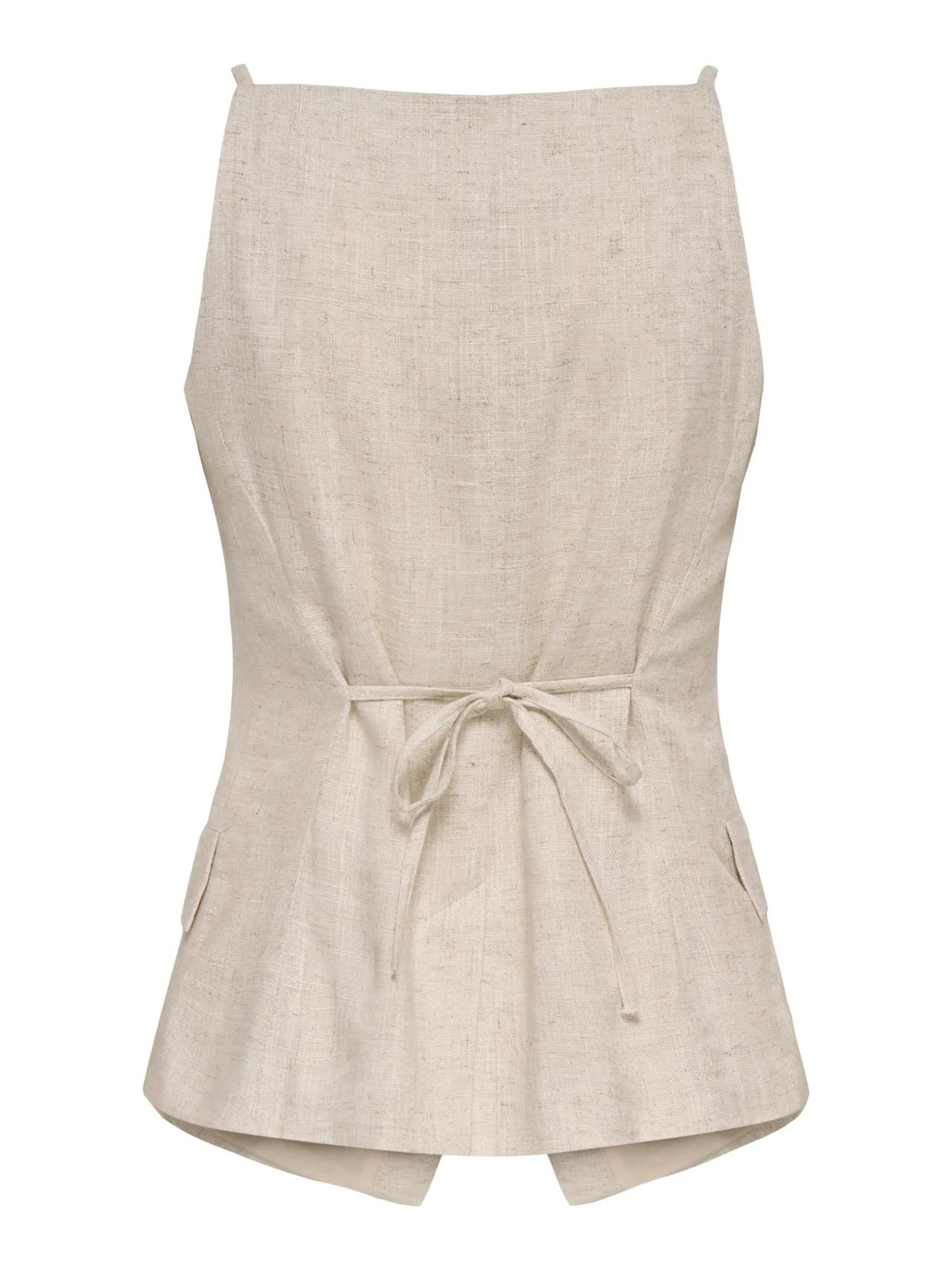 JDY Vest 'JDYMOLLY' in Beige