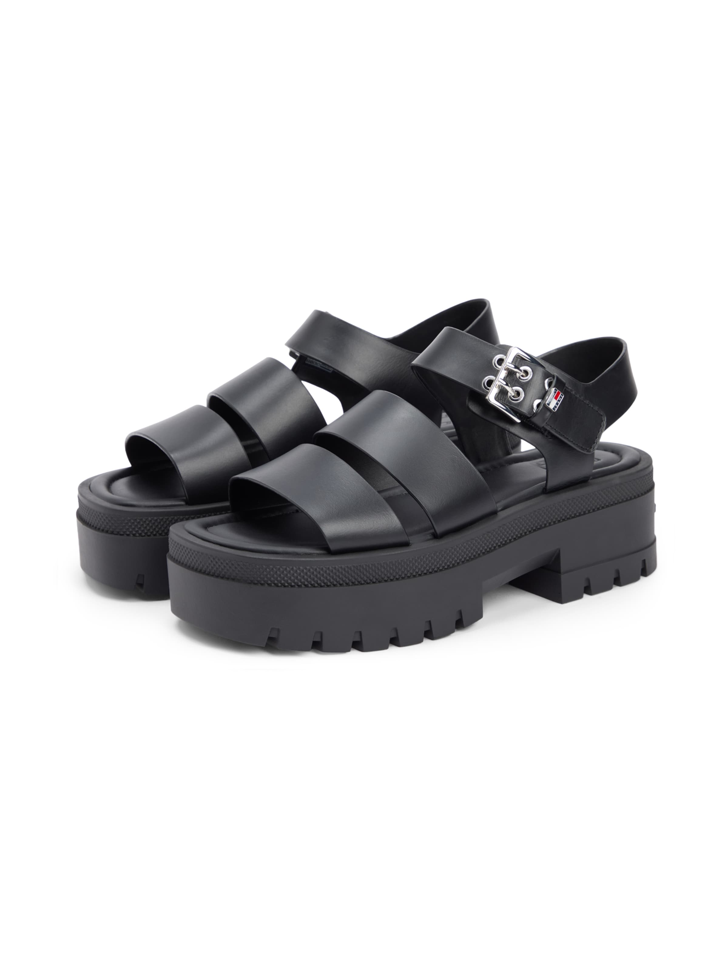 Tommy Jeans Sandal in Black