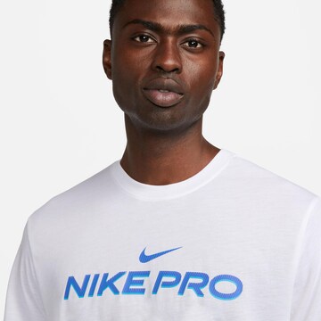 NIKE Funktionsshirt 'Pro' in Weiß