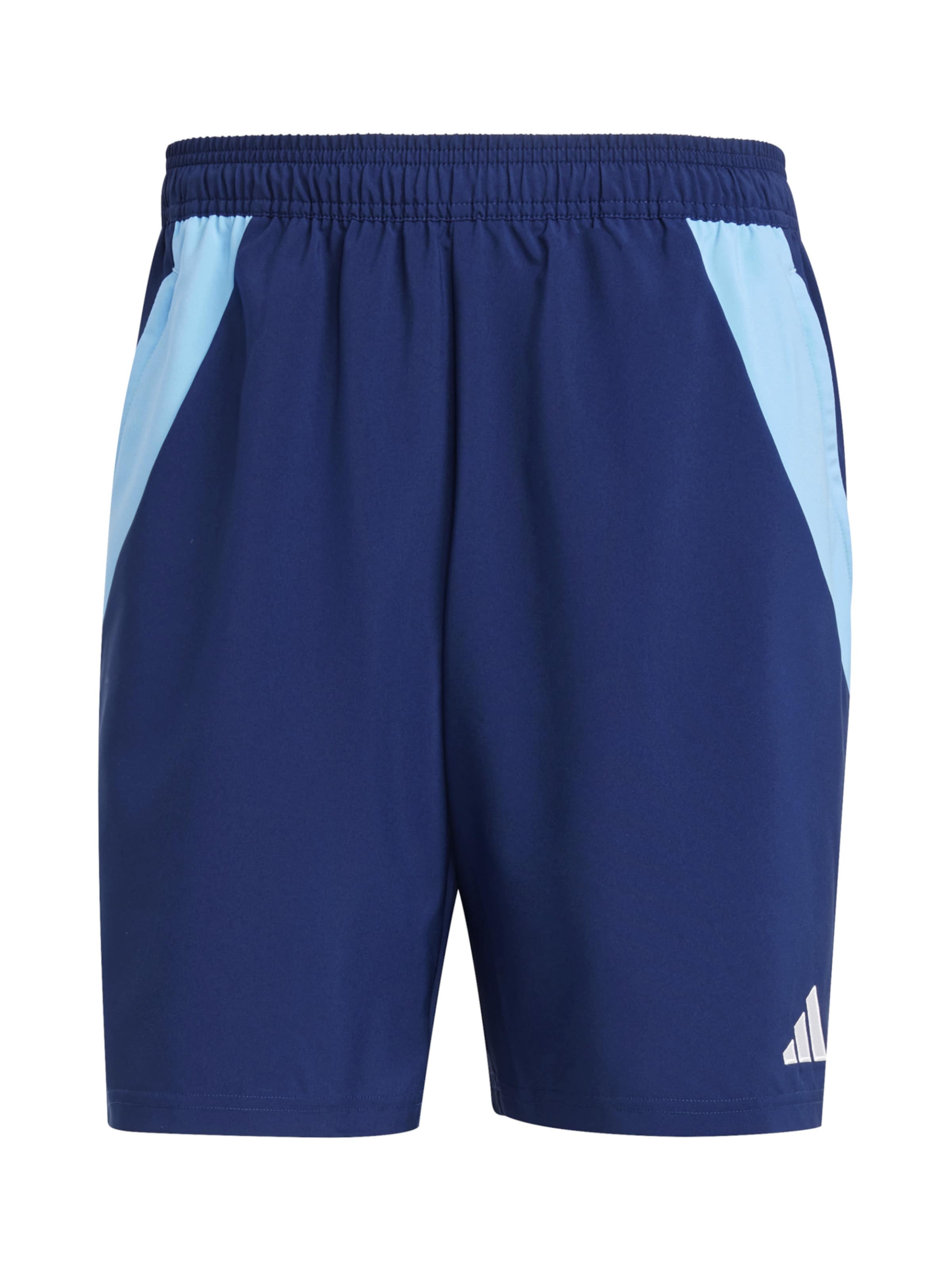 ADIDAS PERFORMANCE Workout Pants in Blue: front