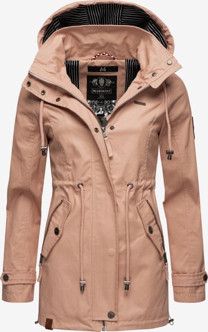 MARIKOO Tussenparka 'Nyokoo' in Roze: voorkant