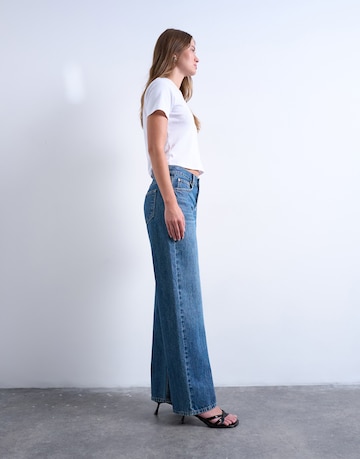 Wide Leg Jean 'EMBER' TOPSHOP en bleu